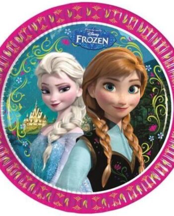 Disney: Frozen Birthday Party Paper Plates Stk