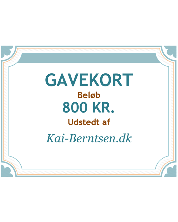 Gavekort 800