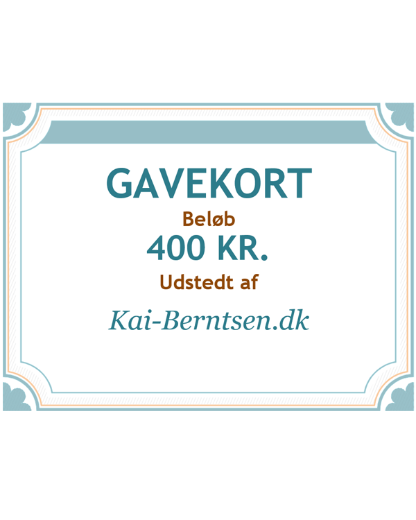 Gavekort 400
