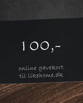 Gavekort Likehome 100 Digitalt Voucherkort Uden Udløbsdato Med Personligt Design