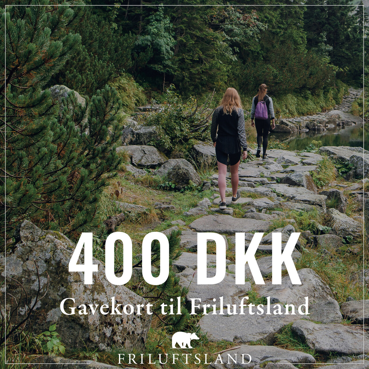 Gavekort 400 Sendes Digitalt