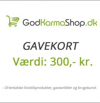 Gavekort Værdi 300 Gavekort Gavebevis Godkarmashop