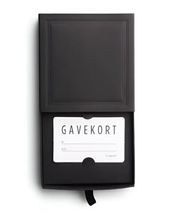 Gavekortæsker  11x11x3cm  Sort  100 Stk