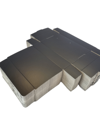 Gavekortæsker  10x16x3  Sort  Blank  100 Stk