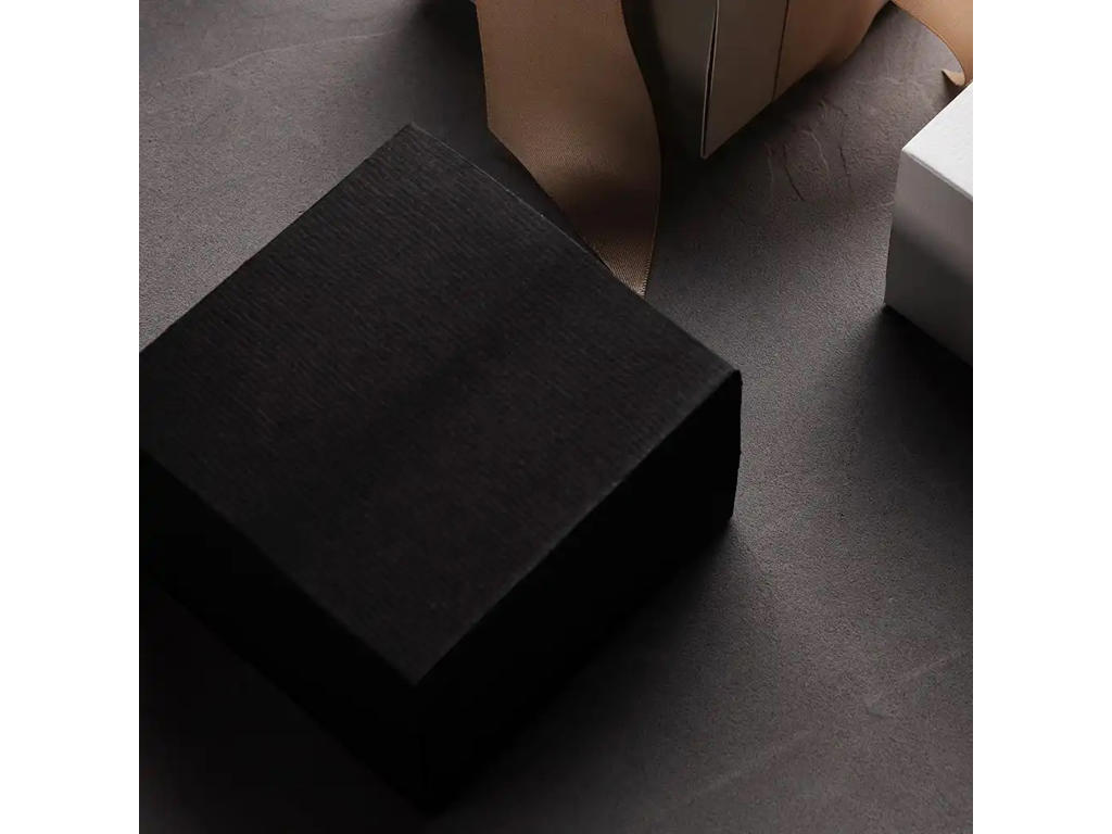 Gavekortæsker 11x11x7 Sort 100 Stk