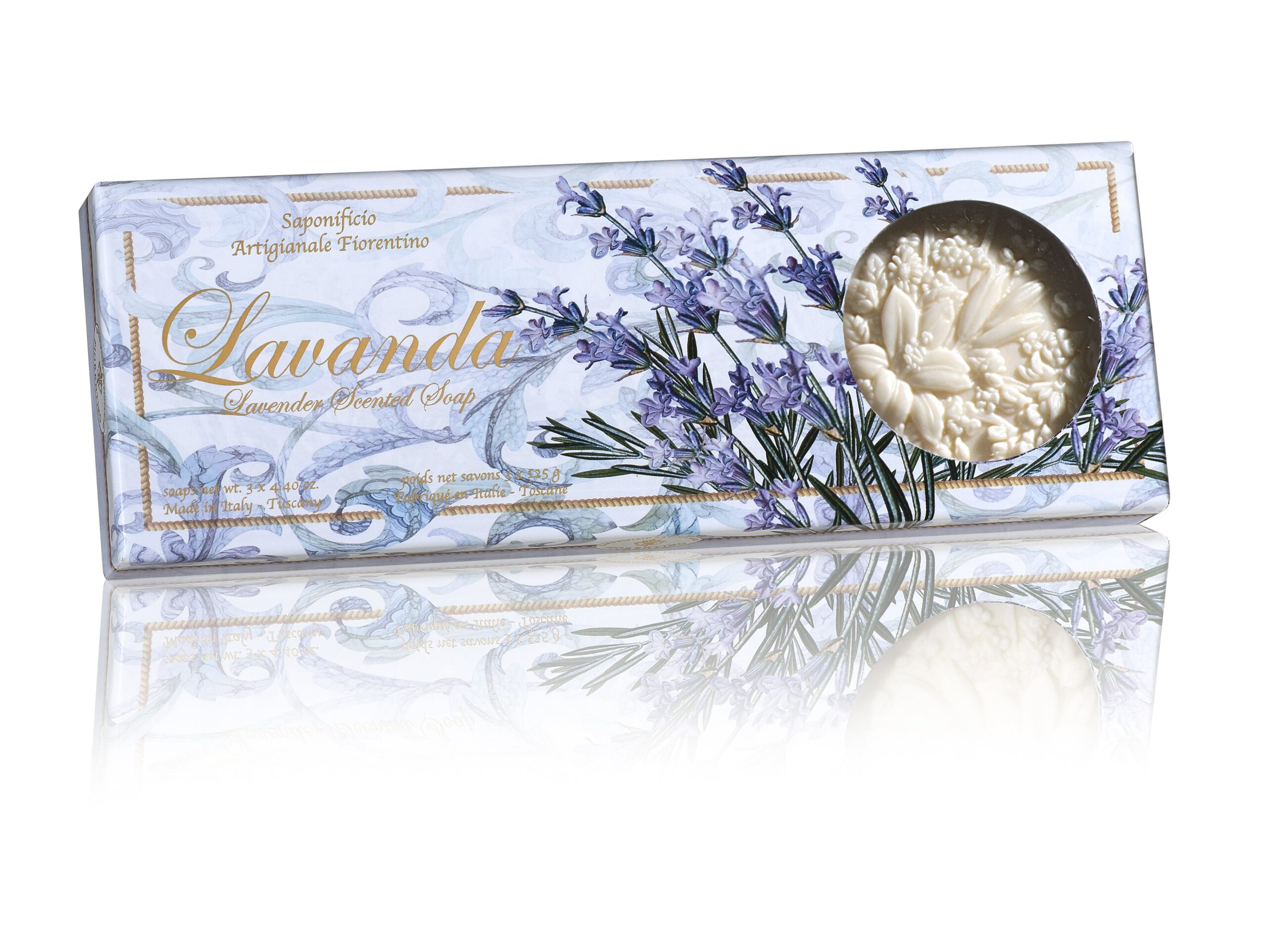 Lavendel Sæber Gaveæske Vindue