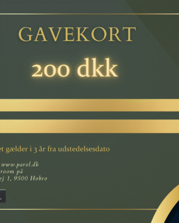 Parol Gavekort 200 Dkk